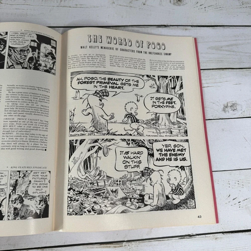 Cartoonist PROfiles No 24 Dec 1974 Peter Arno New Yorker‎ VTG Magazine Comics